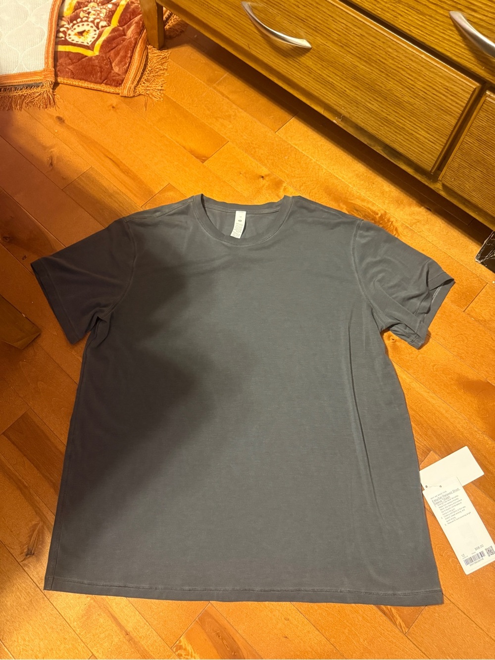 Lululemon Crew Neck T-Shirt - Charcoal Gray